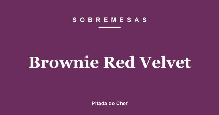 Brownie Red Velvet