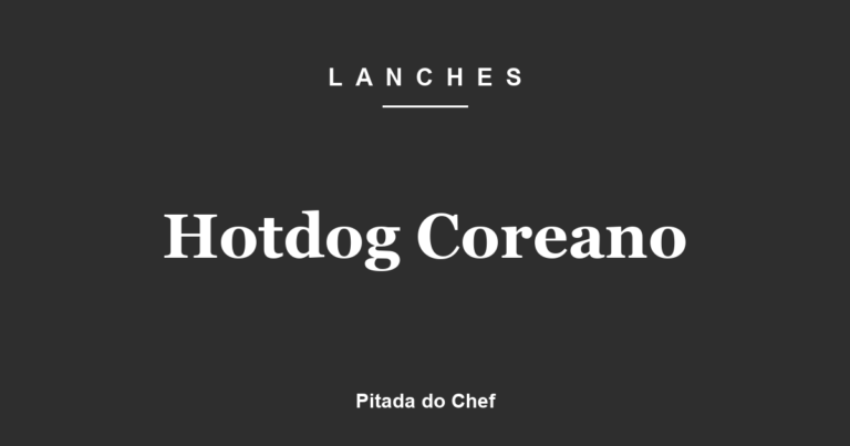 Hotdog Coreano