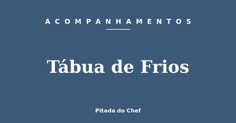 Tábua de Frios