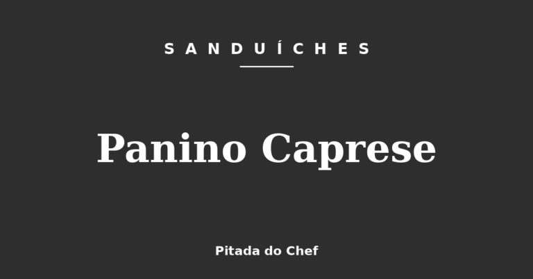 Panino Caprese