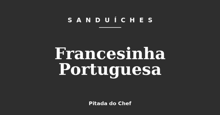 Francesinha Portuguesa