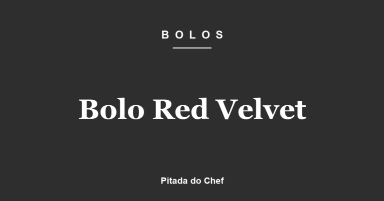 Bolo Red Velvet