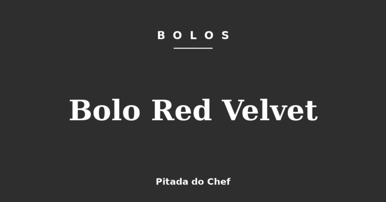 Bolo Red Velvet