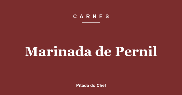 Marinada de Pernil