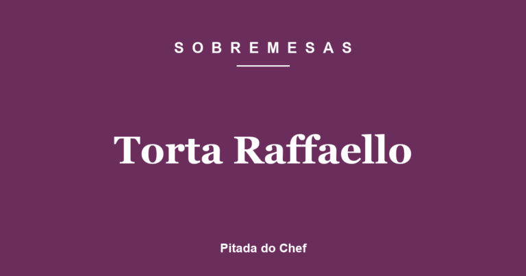 Torta Raffaello