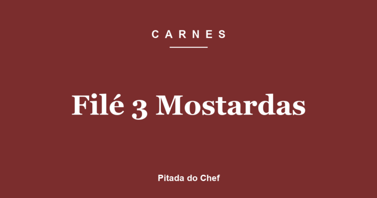 Filé 3 Mostardas