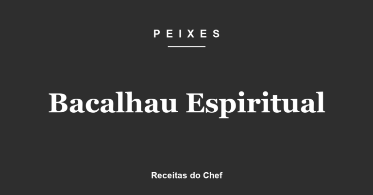 Bacalhau Espiritual