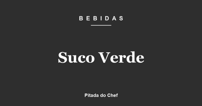 Suco Verde