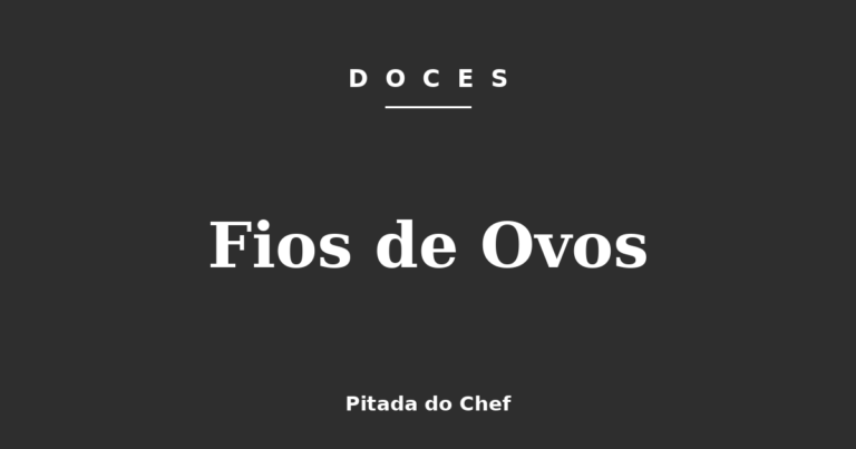 Fios de Ovos