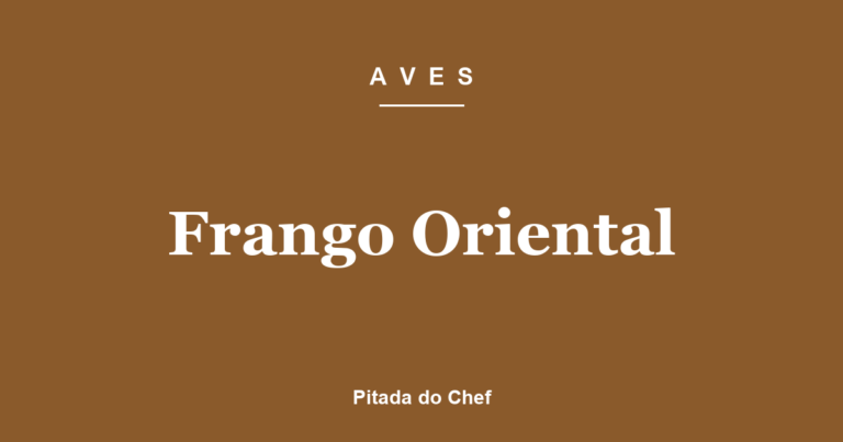 Frango Oriental