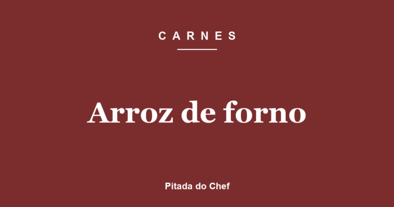Arroz de forno