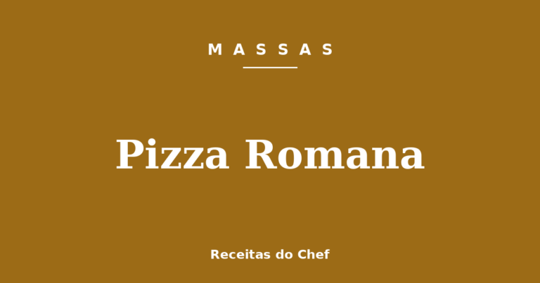 Pizza Romana