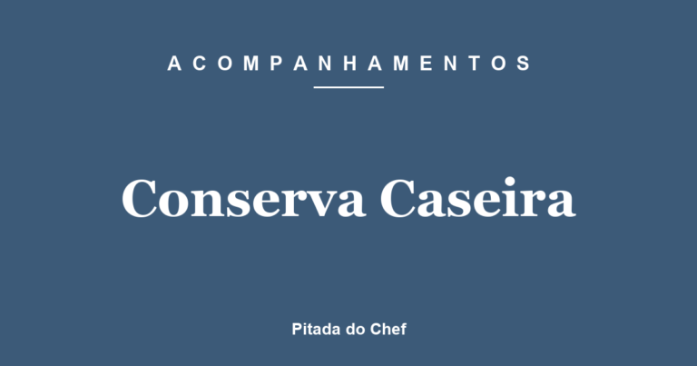 Conserva Caseira
