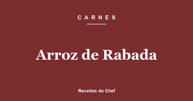 Arroz de Rabada