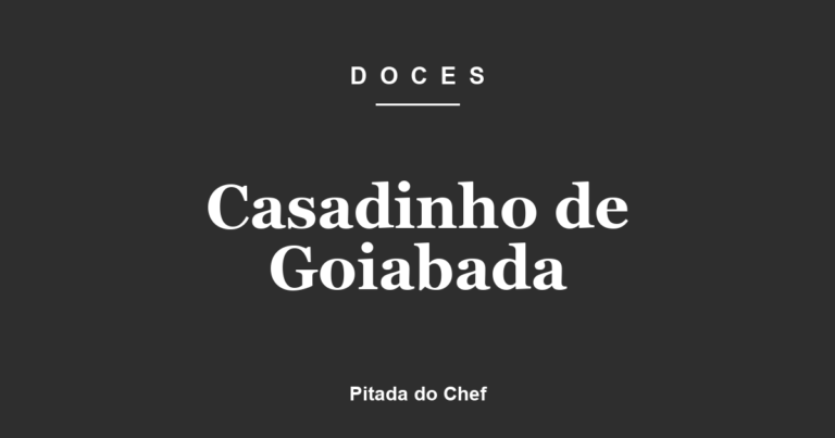 Casadinho de Goiabada