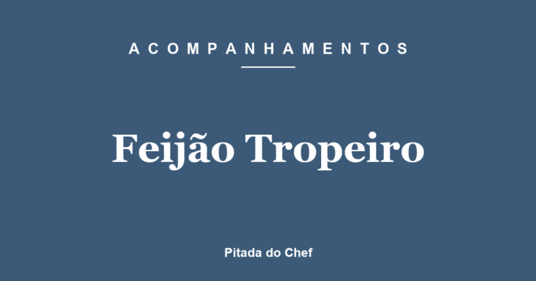 Feijão Tropeiro