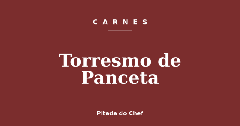 Torresmo de Panceta