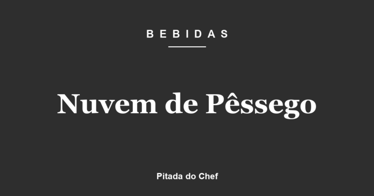 Nuvem de Pêssego