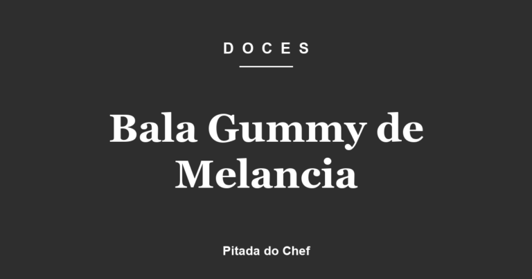 Bala Gummy de Melancia