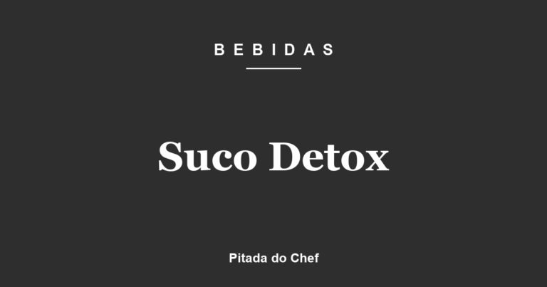 Suco Detox
