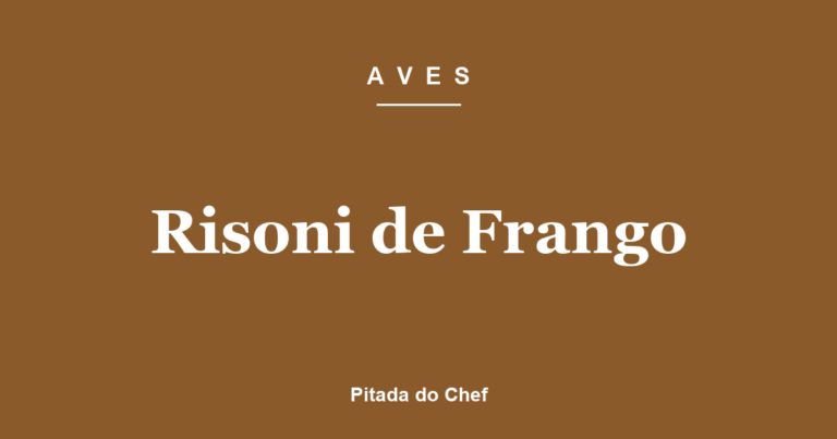 Risoni de Frango
