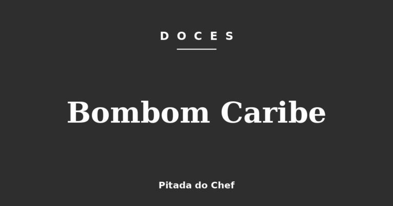 Bombom Caribe
