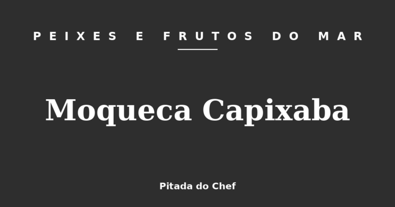Moqueca Capixaba