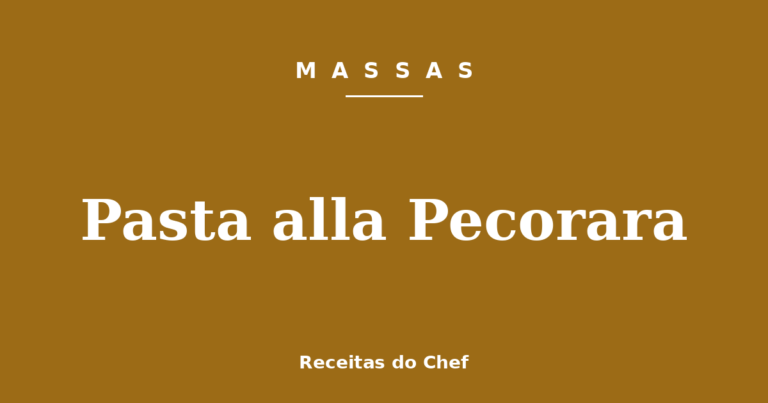 Pasta alla Pecorara