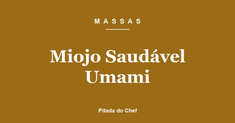 Miojo Saudável Umami