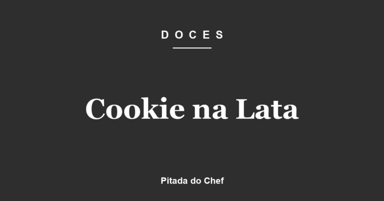 Cookie na Lata