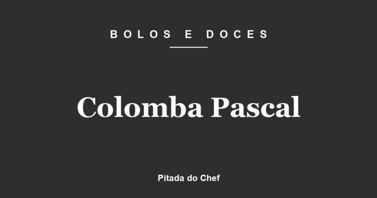 Colomba Pascal