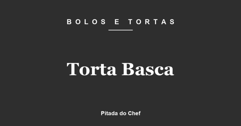 Torta Basca