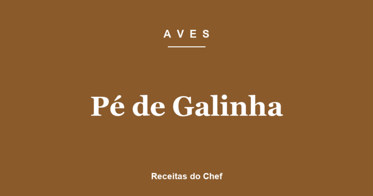 Pé de Galinha