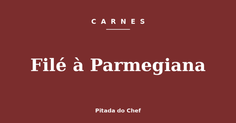 Filé à Parmegiana