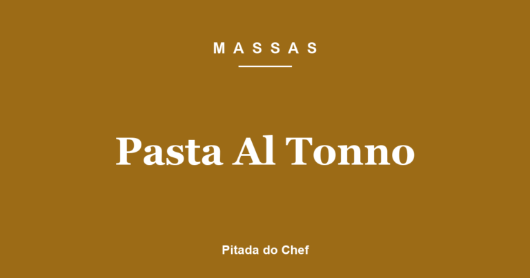 Pasta Al Tonno