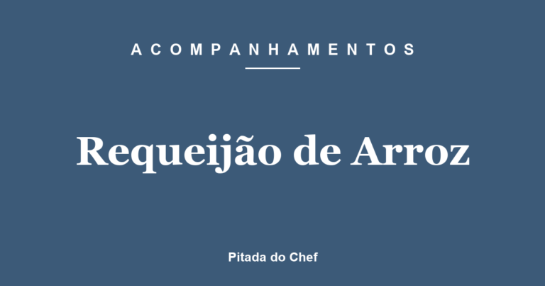Requeijão de Arroz