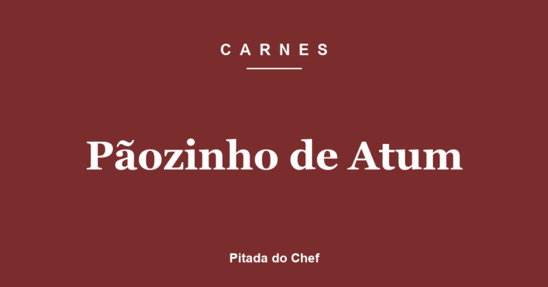 Pãozinho de Atum