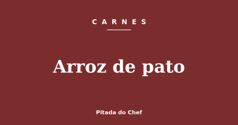 Arroz de pato