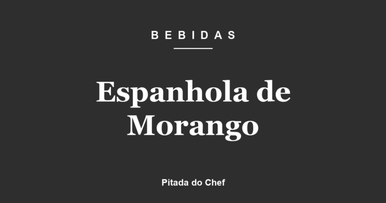 Espanhola de Morango