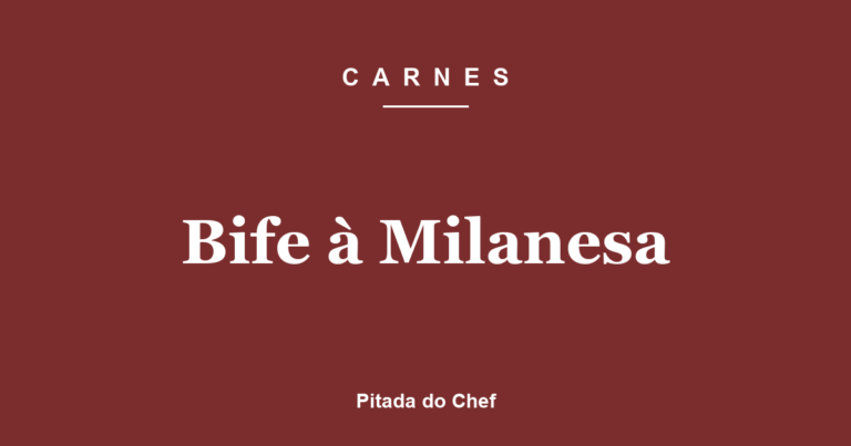 Bife à Milanesa