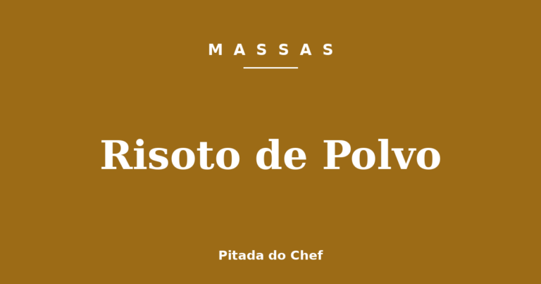 Risoto de Polvo
