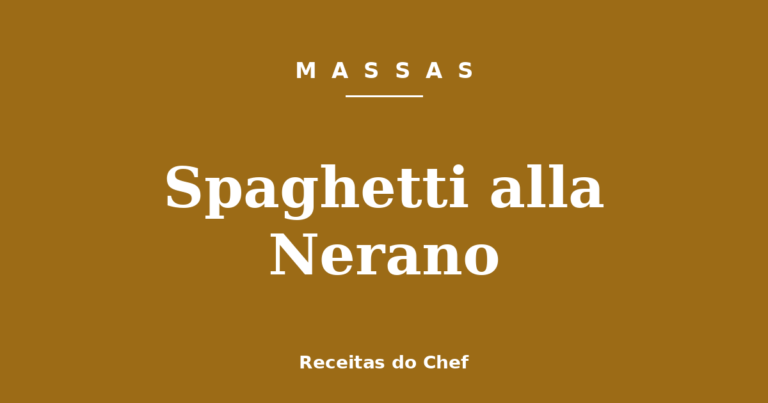 Spaghetti alla Nerano