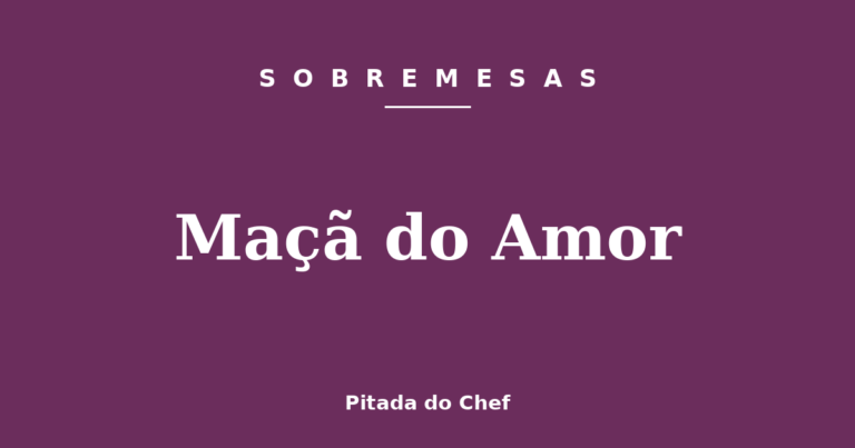 Maçã do Amor