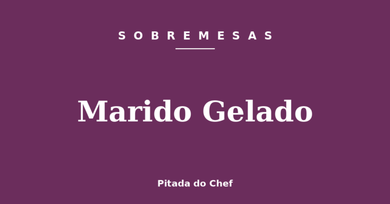 Marido Gelado