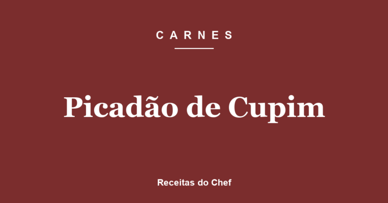 Picadão de Cupim