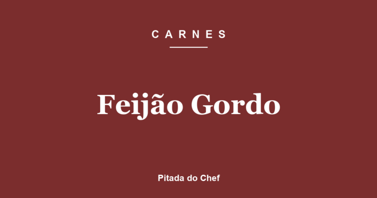 Feijão Gordo