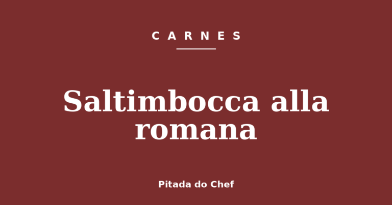 Saltimbocca alla romana
