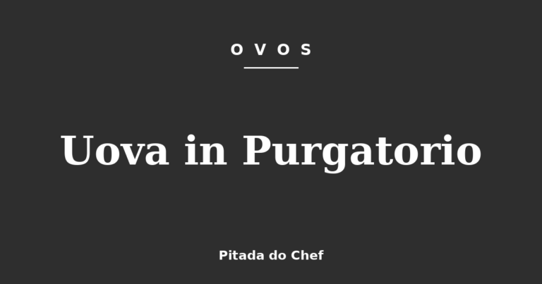 Uova in Purgatorio