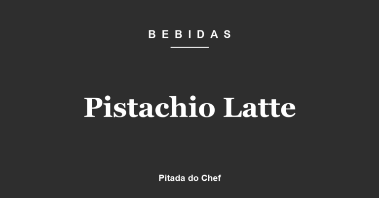 Pistachio Latte