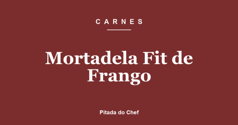 Mortadela Fit de Frango